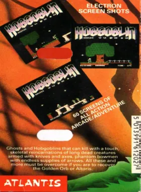Hobgoblin (198x)(David Parsons) box cover back